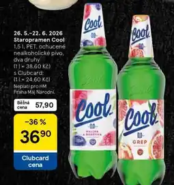 Tesco Staropramen Cool nabídka