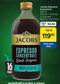 Tesco Jacobs Espresso koncentrát nabídka