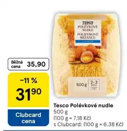 Tesco Tesco Polévkové nudle nabídka