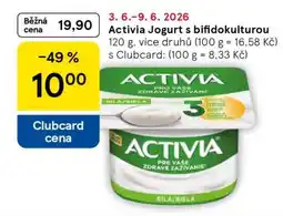 Tesco Activia Jogurt s bifidokulturou nabídka