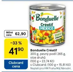 Tesco Bonduelle Créatif nabídka