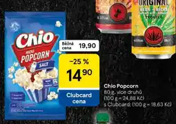 Tesco Chio Popcorn nabídka