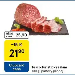 Tesco Tesco Turistický salám nabídka
