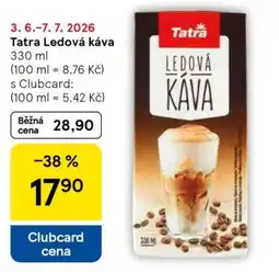 Tesco Tatra Ledová káva nabídka