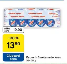 Tesco KAPUCÍN Smetana do kávy nabídka