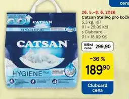 Tesco Catsan stelivo pro kočky nabídka
