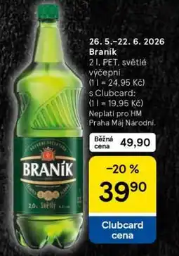 Tesco Braník nabídka