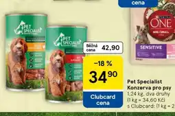 Tesco Pet Specialist Konzerva pro psy nabídka