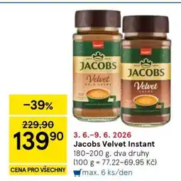 Tesco Jacobs Velvet Instant nabídka