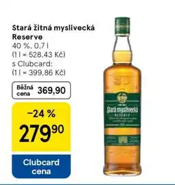 Tesco Stará Žitná Myslivecká Reserve nabídka