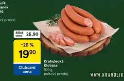 Tesco Krahulecká klobása nabídka