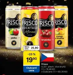 Tesco Frisco nabídka
