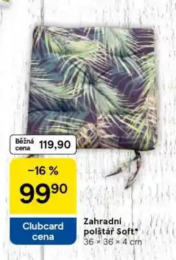 Tesco Zahradní polštář Soft nabídka