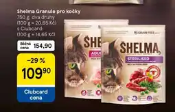 Tesco Shelma granule pro kočky nabídka