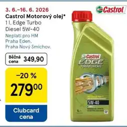 Tesco Castrol Motorový olej nabídka