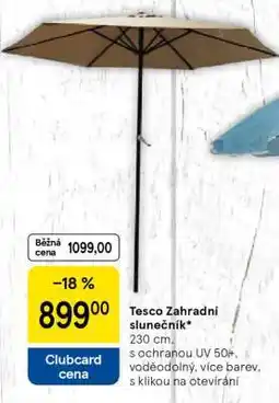 Tesco Tesco Zahradní slunečník nabídka