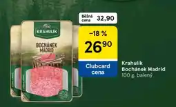 Tesco Krahulík Bochánek Madrid nabídka