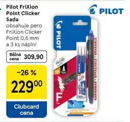 Tesco Pilot FriXion Point Clicker Sada nabídka