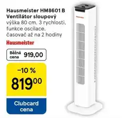 Tesco Hausmeister HM8601 B Ventilátor sloupový nabídka