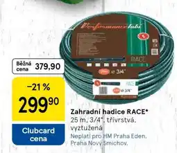 Tesco Zahradní hadice Race nabídka