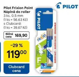 Tesco Pilot Frixion Point Náplně do roller nabídka