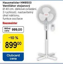 Tesco Hausmeister HM8503 Ventilátor stojanový nabídka