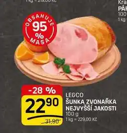 Flop ŠUNKA ZVONAŘKA NEJVYŠŠÍ JAKOSTI nabídka