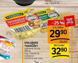 Flop KRAJÁNEK TVARŮŽKY vybrané druhy nabídka