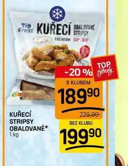 Flop KUŘECÍ STRIPSY OBALOVANÉ nabídka