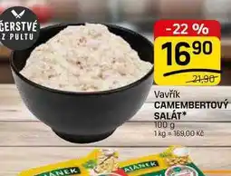 Flop CAMEMBERTOVÝ SALÁT nabídka