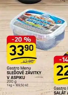 Flop SLEĎOVÉ ZÁVITKY V ASPIKU nabídka