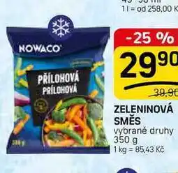 Flop ZELENINOVÁ SMĚS vybrané druhy nabídka