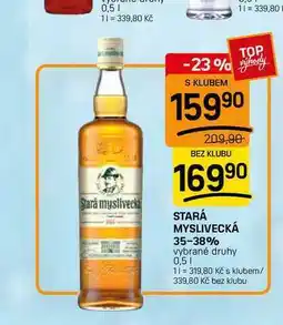 Flop STARÁ MYSLIVECKÁ 35-38% vybrané druhy nabídka