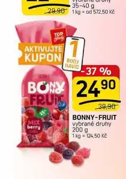 Flop BONNY-FRUIT vybrané druhy nabídka