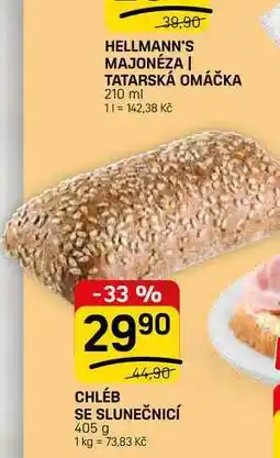 Flop CHLÉB SE SLUNEČNICÍ nabídka