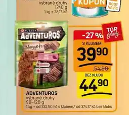 Flop ADVENTUROS vybrané druhy nabídka