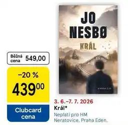 Tesco JO NESBØ Kniha Král nabídka