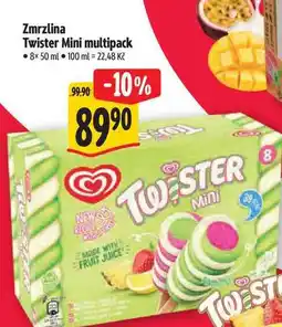 Albert Zmrzlina Twister Mini multipack 8× nabídka