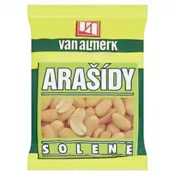 Albert Van Almerk Arašídy pražené solené 100g nabídka