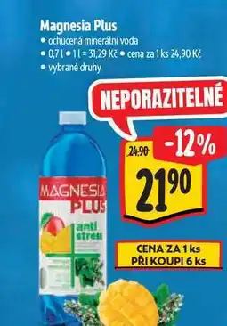 Albert Magnesia Plus ochucená minerální voda nabídka