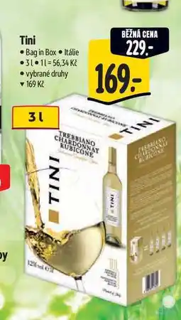 Albert Tini Bag in Box nabídka
