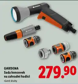 Lidl GARDENA Sada koncovek na zahradní hadici nabídka