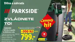 Lidl PARKSIDE 12V Aku čerpadlo na dešťovou vodu nabídka