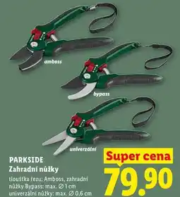 Lidl PARKSIDE Zahradní nůžky nabídka