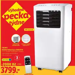 Lidl TRONIC Mobilní klimatizace 9000 BTU nabídka