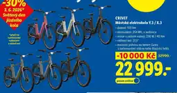 Lidl CRIVIT Městské elektrokolo Y.3 / X.3 nabídka