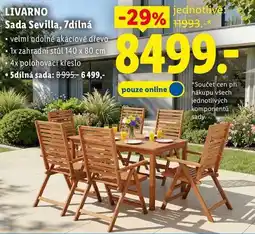 Lidl LIVARNO Sada Sevilla, 7dílná nabídka