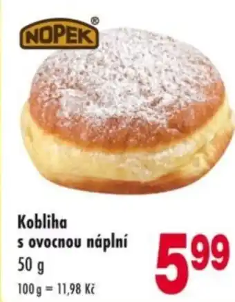 Qanto Kobliha s ovocnou náplní nabídka