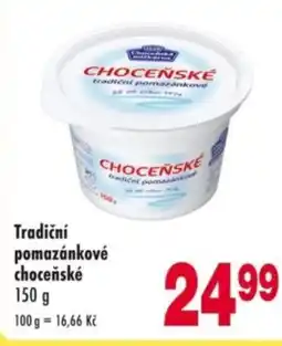 Qanto Tradiční pomazánkové choceňské nabídka