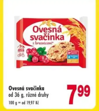 Qanto Ovesná svačinka nabídka